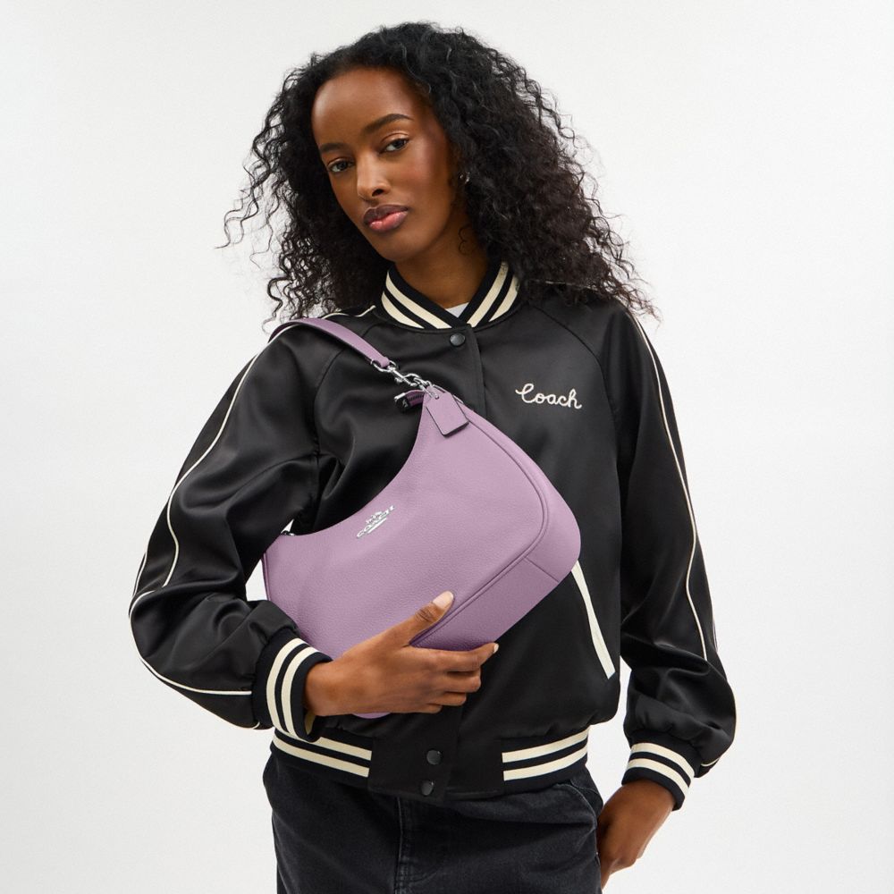 Coach Teri Hobo Bag Silver Jasmine