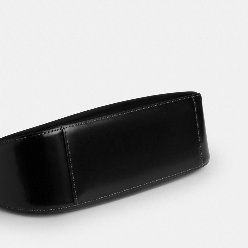 Coach Teri Shoulder Bag Silver Black