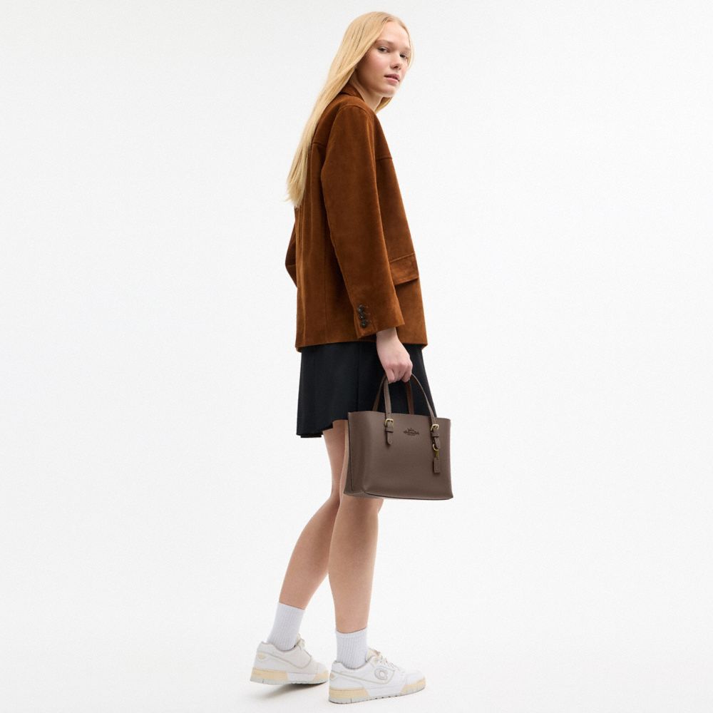 Coach Mollie Tote Bag 25 Gold Dark Stone