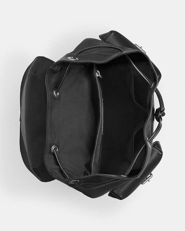 Warner Backpack Silver-Black Silver-Black