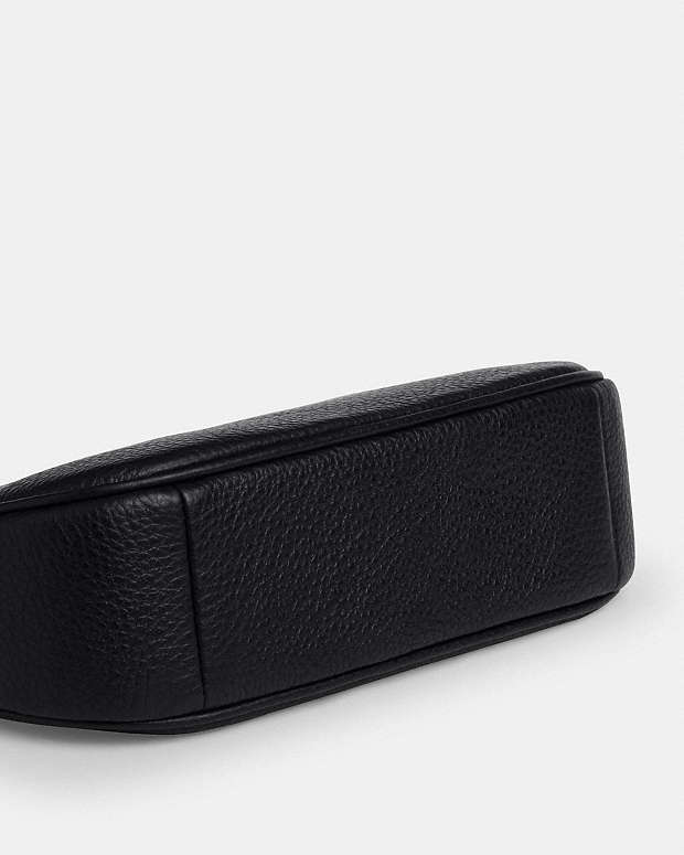 Teri Mini Crossbody Bag Pebbled Leather-Gold-Black Pebbled Leather-Gold-Black