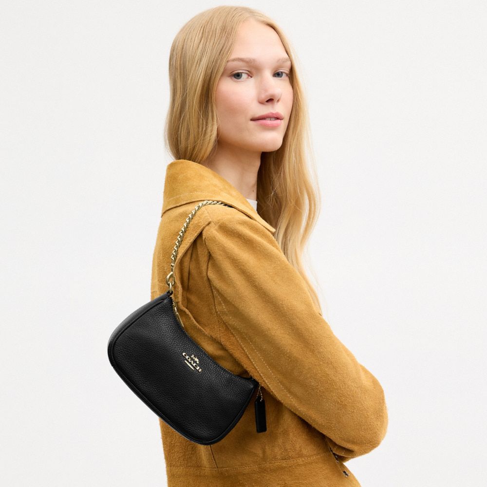 Coach Teri Mini Crossbody Bag Gold Black