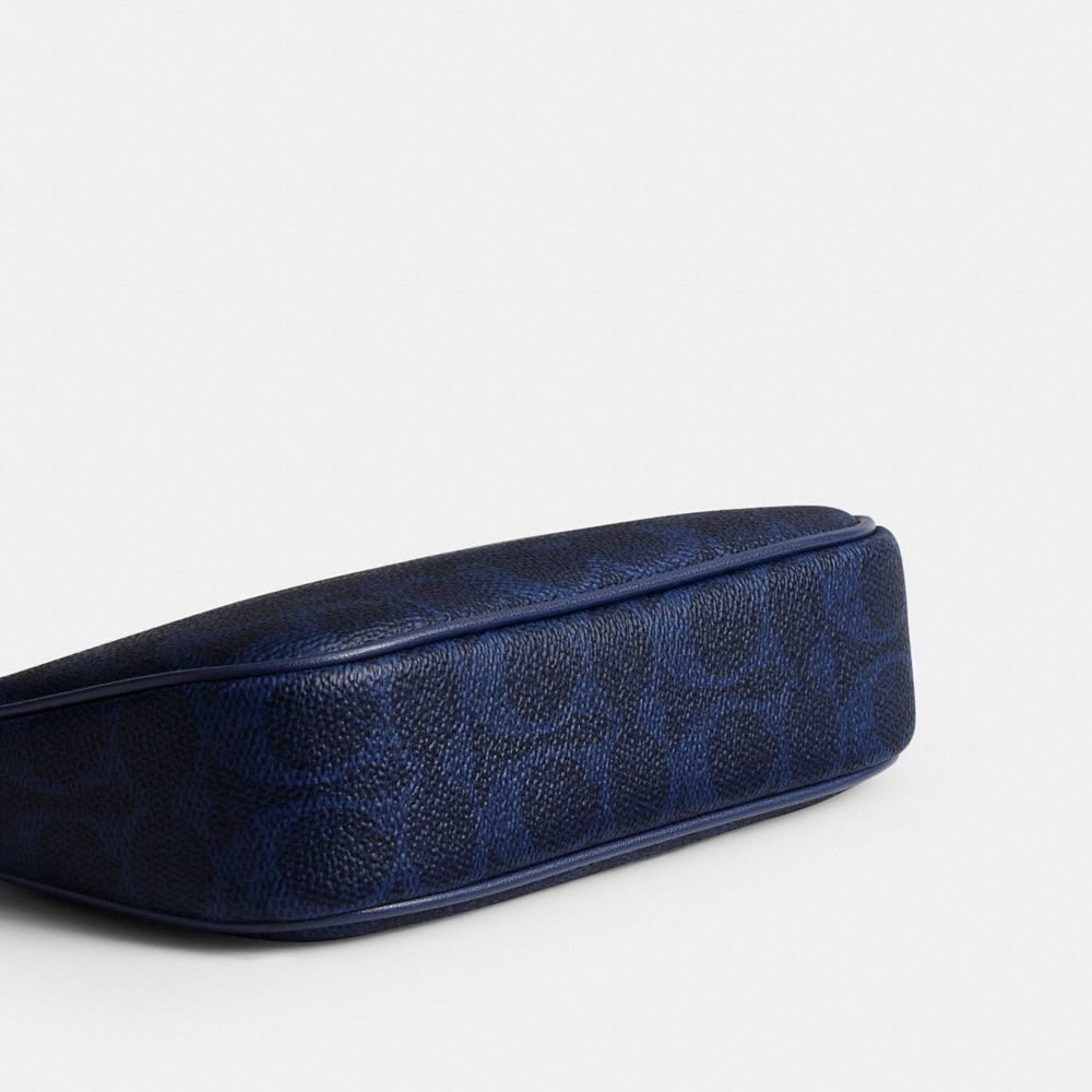 Coach Nolita 19 In Signature Canvas Gold/Navy