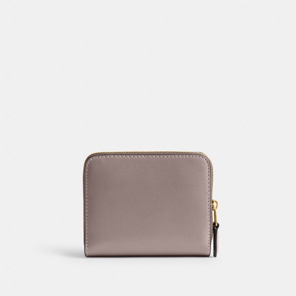 Coach New York Billfold Wallet Brass Ash