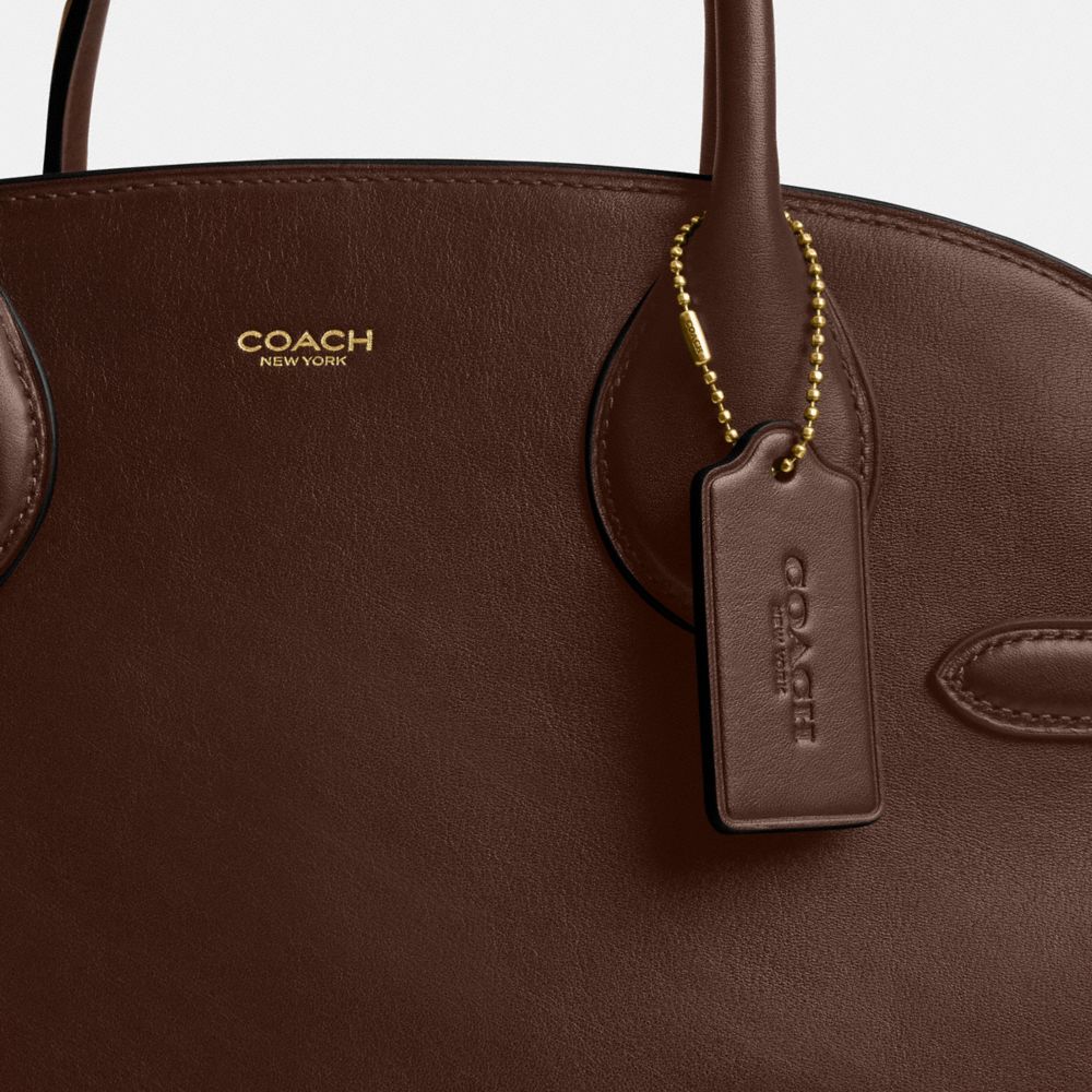 Coach Soft Empire Carryall Bag 40 Brass Maple