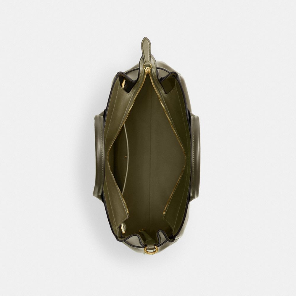 Coach Soft Empire Carryall Bag 40 Brass Olive