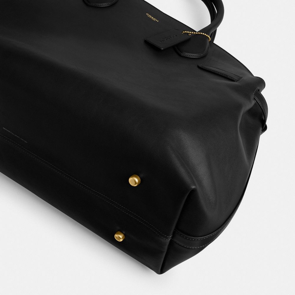 Coach Soft Empire Carryall Bag 48 Brass Black