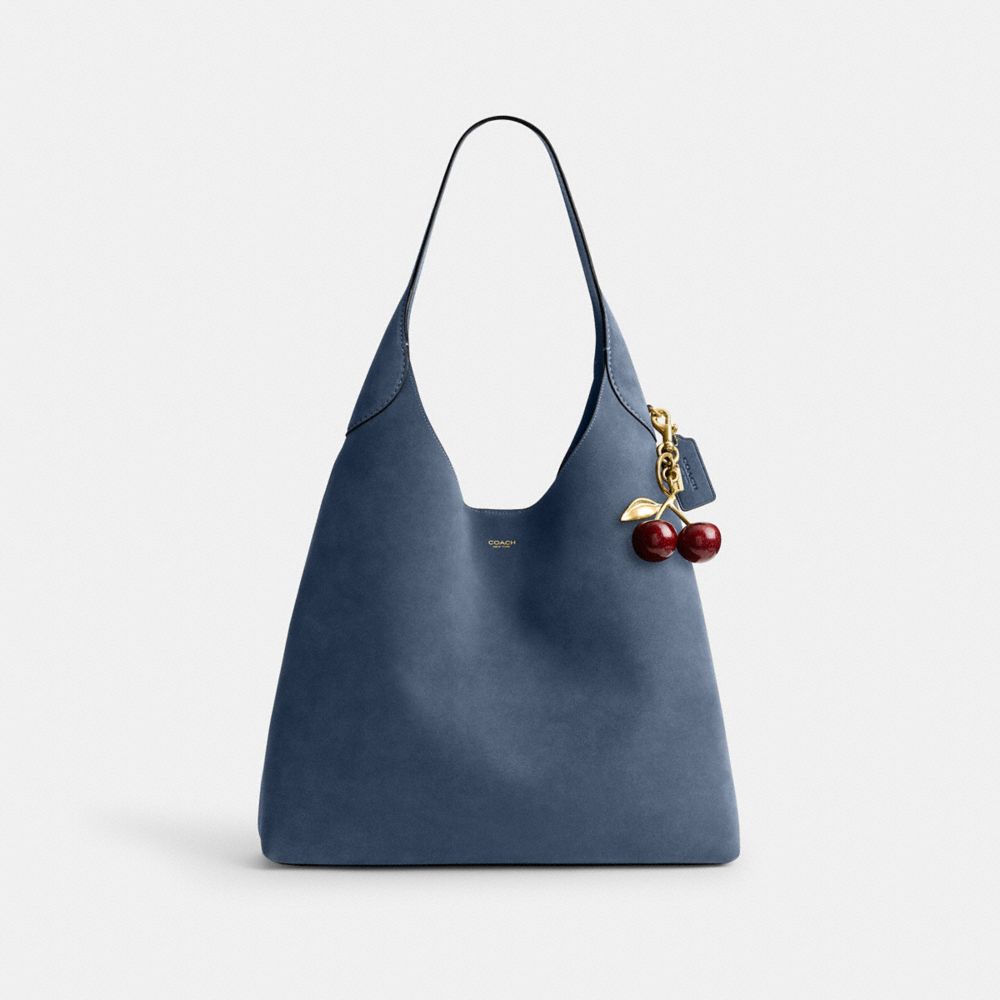 Coach Brooklyn Shoulder Bag 39 Brass Light Denim