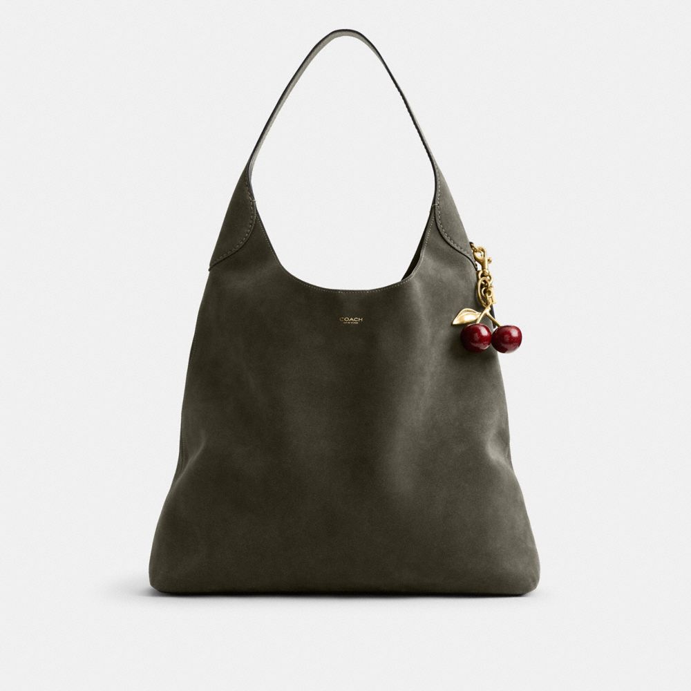 Coach Brooklyn Shoulder Bag 39 Brass Olive