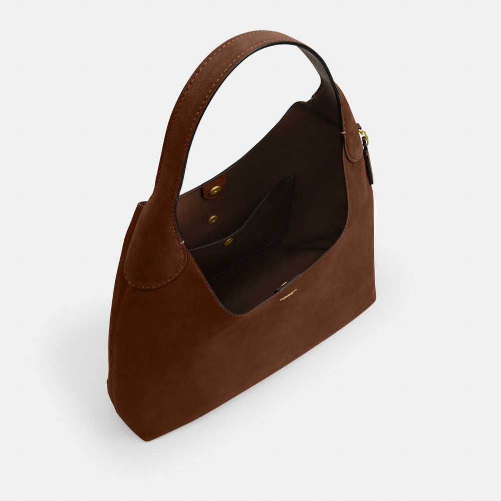 Coach Brooklyn Shoulder Bag 39 Brass Warm Brown