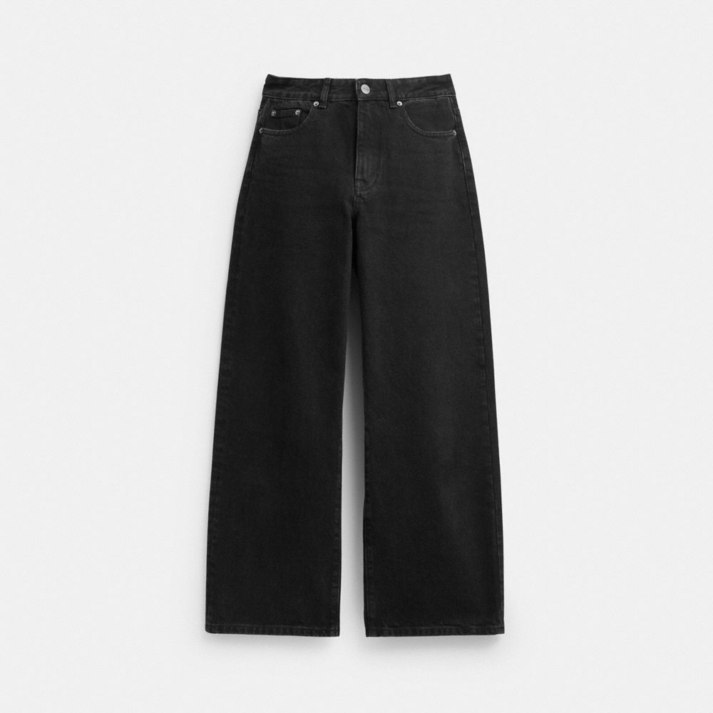 Coach Denim Jeans Black