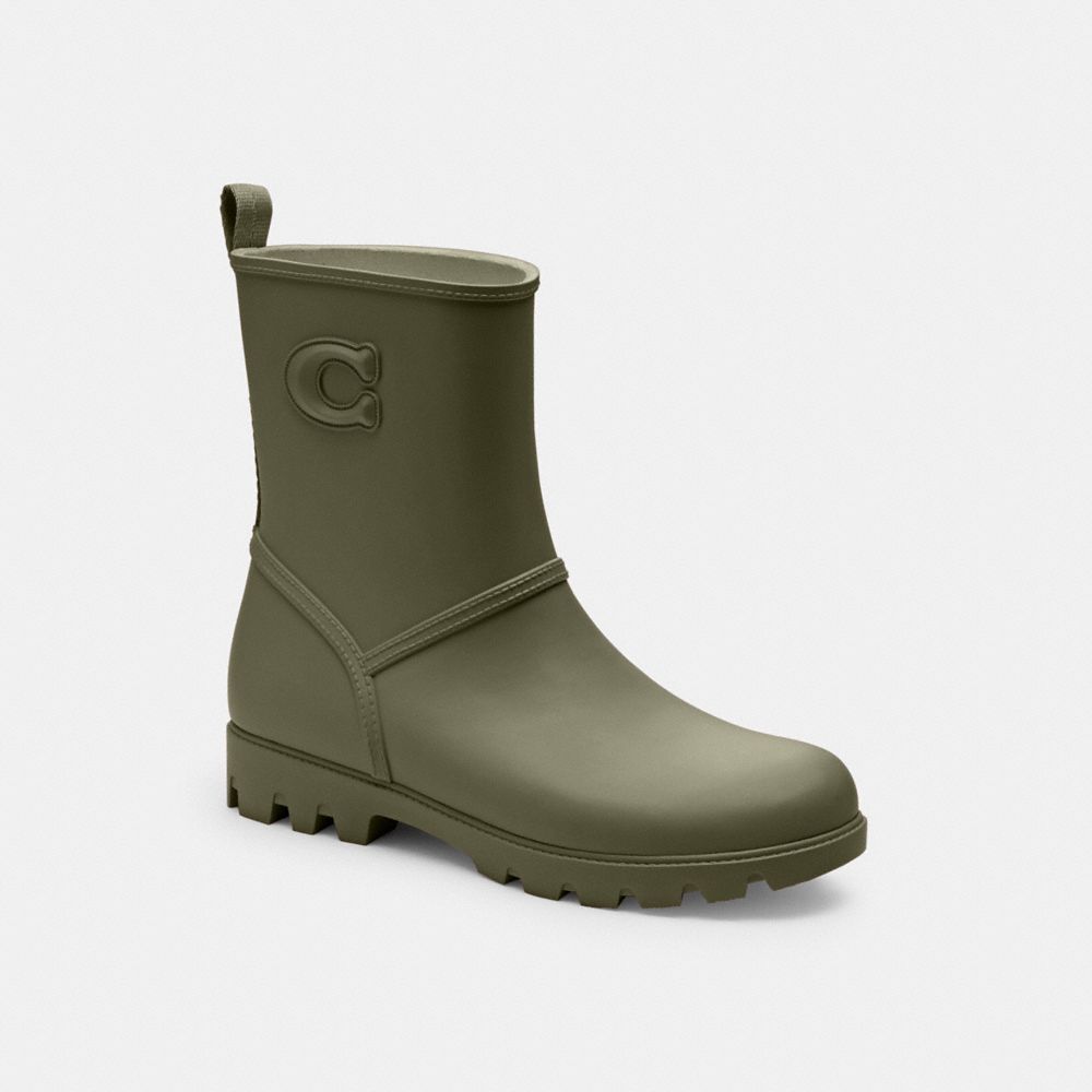 Women's Coach Ryder Rainboot Army Green