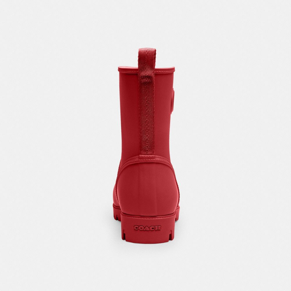 Women's Coach Ryder Rainboot Ruby