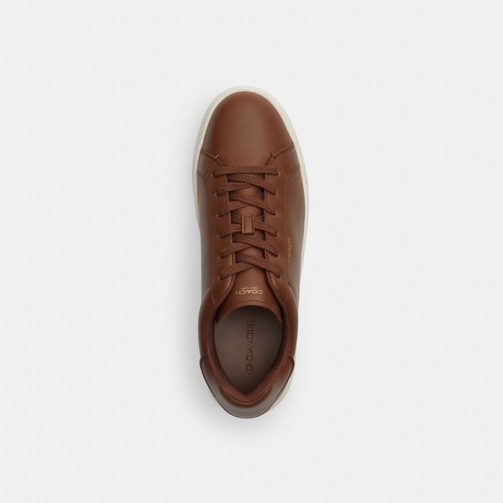 Men's Coach High Line Sneaker Dark Saddle