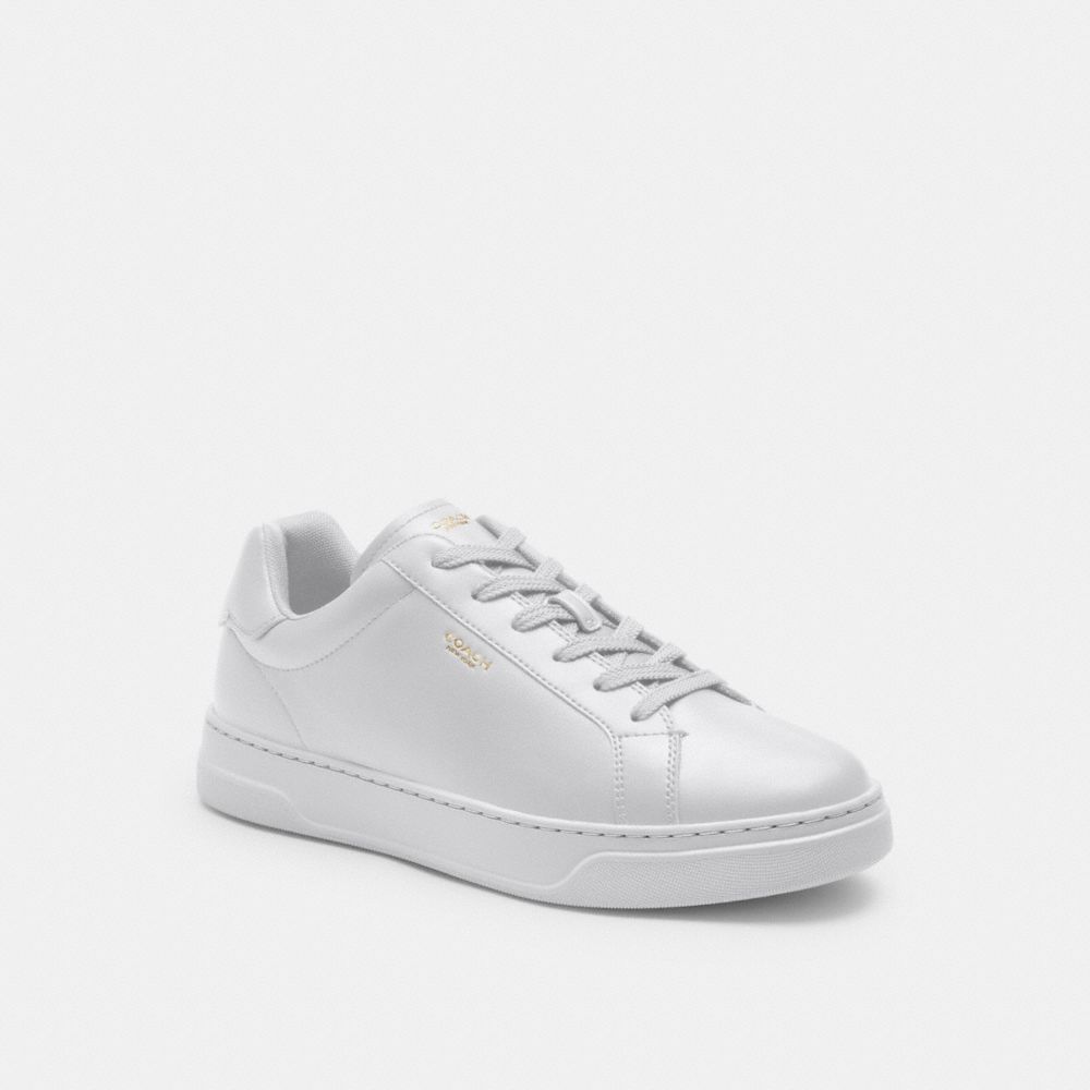 Coach High Line Sneaker Optic White