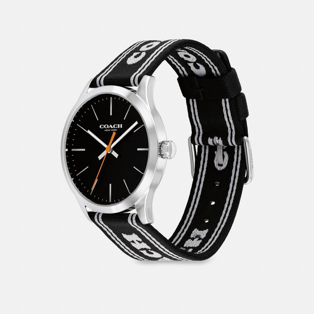 Coach Baxter Watch, 39 Mm Black
