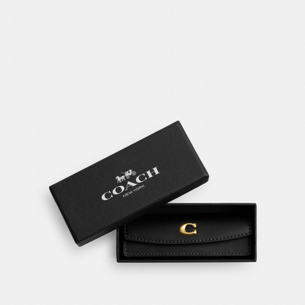 Coach Dice Set Brass Black