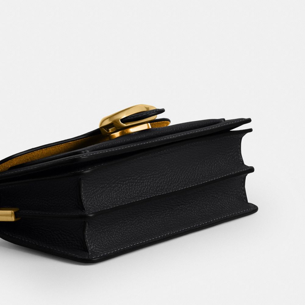 Coach Tabby Shoulder Bag 20 Brass Black