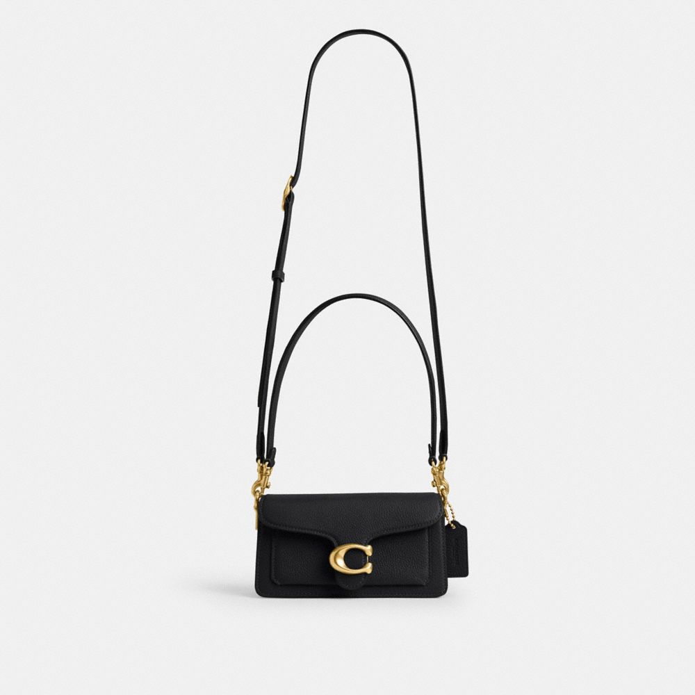 Coach Tabby Shoulder Bag 20 Brass Black