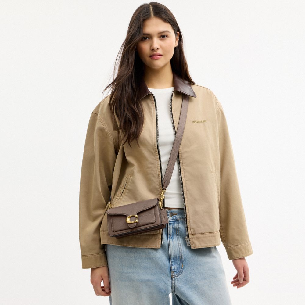 Coach Tabby Shoulder Bag 20 Brass Dark Stone