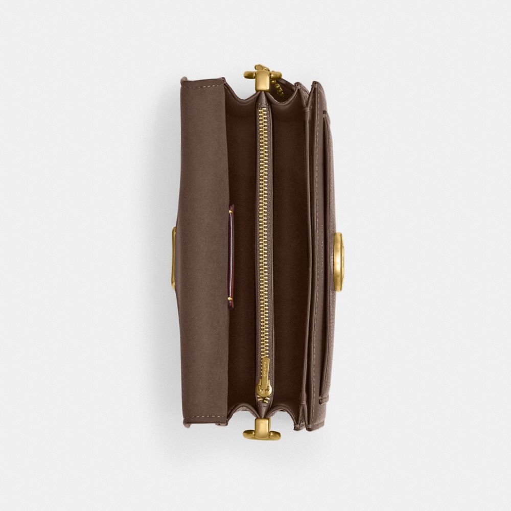 Coach Tabby Shoulder Bag 20 Brass Dark Stone