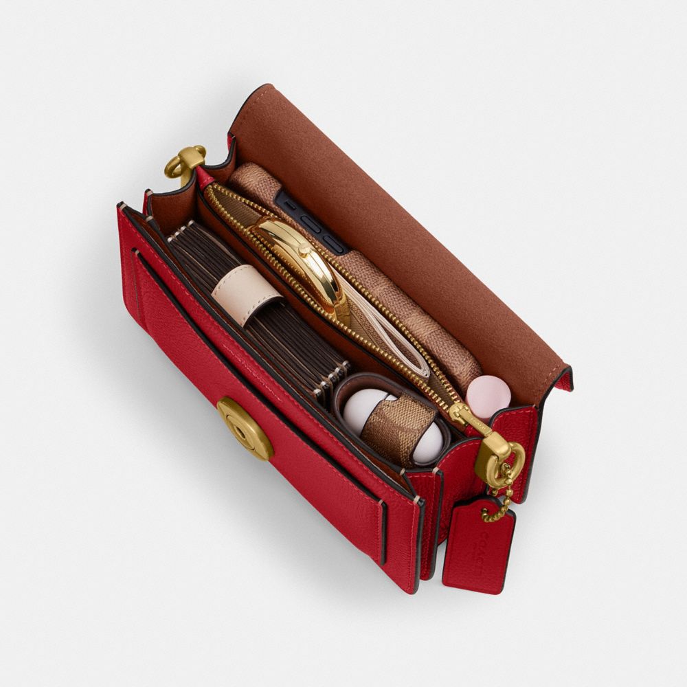 Coach Tabby Shoulder Bag 20 Brass/Poppy
