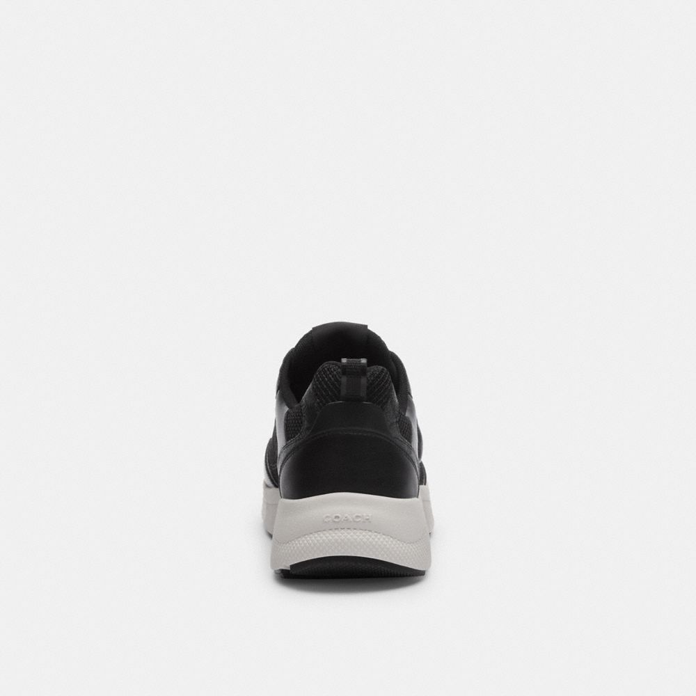 Coach Strider Sneaker In Signature Canvas Black