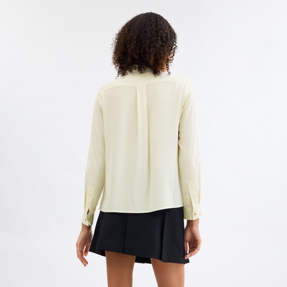 Coach Blouse Cream