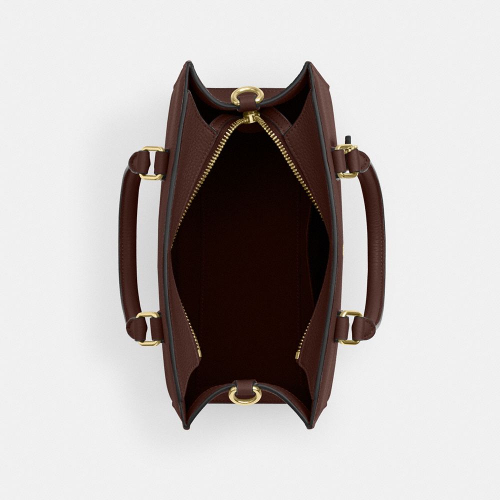 Coach Maggie Small Tote Bag Gold Maple