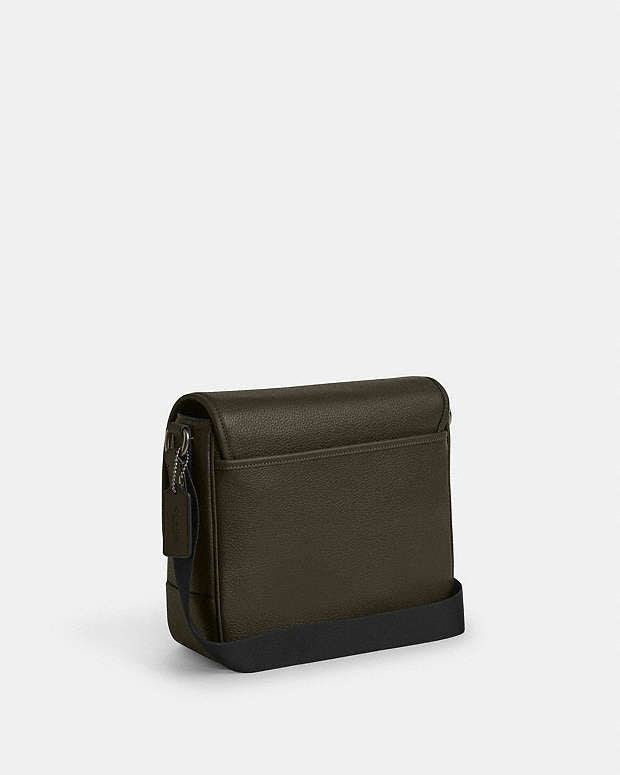 Sprint Map Bag 25 Pebbled Leather-Qb-Uniform Green Pebbled Leather-Qb-Uniform Green