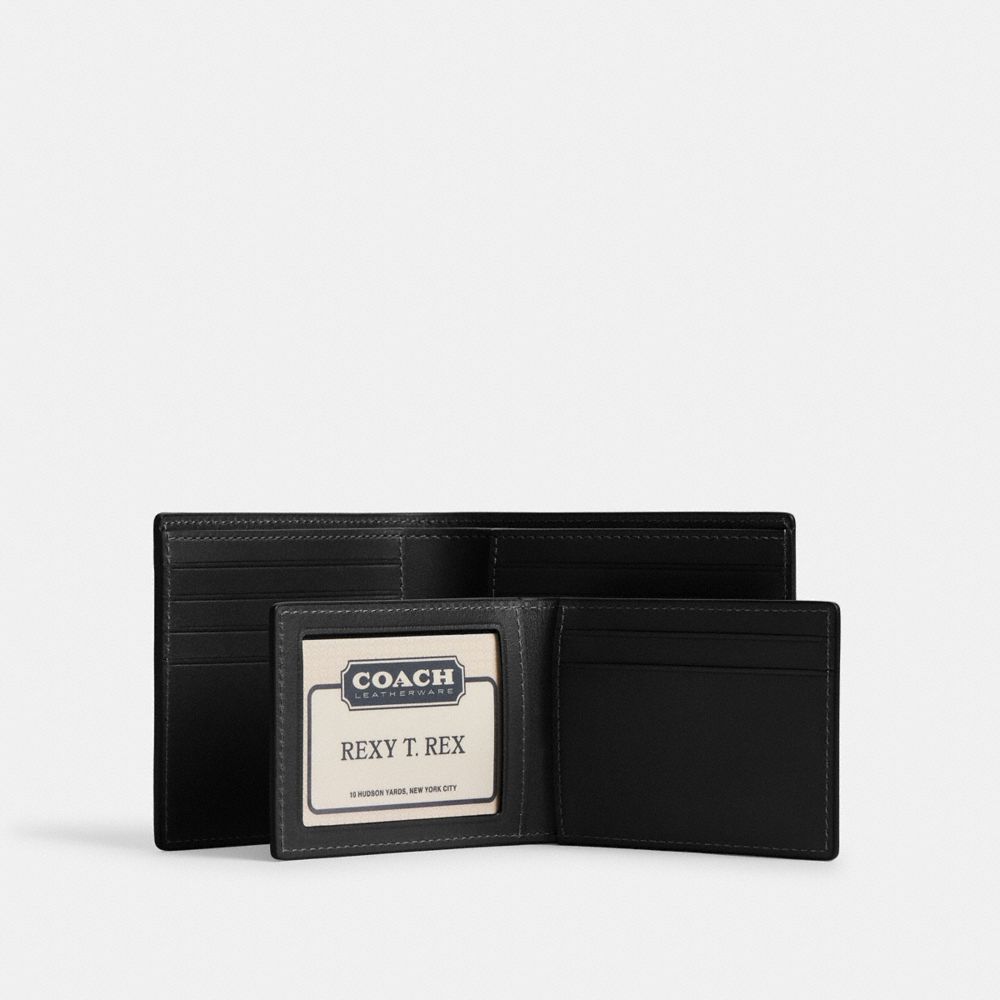 Coach 3 In 1 Wallet Black