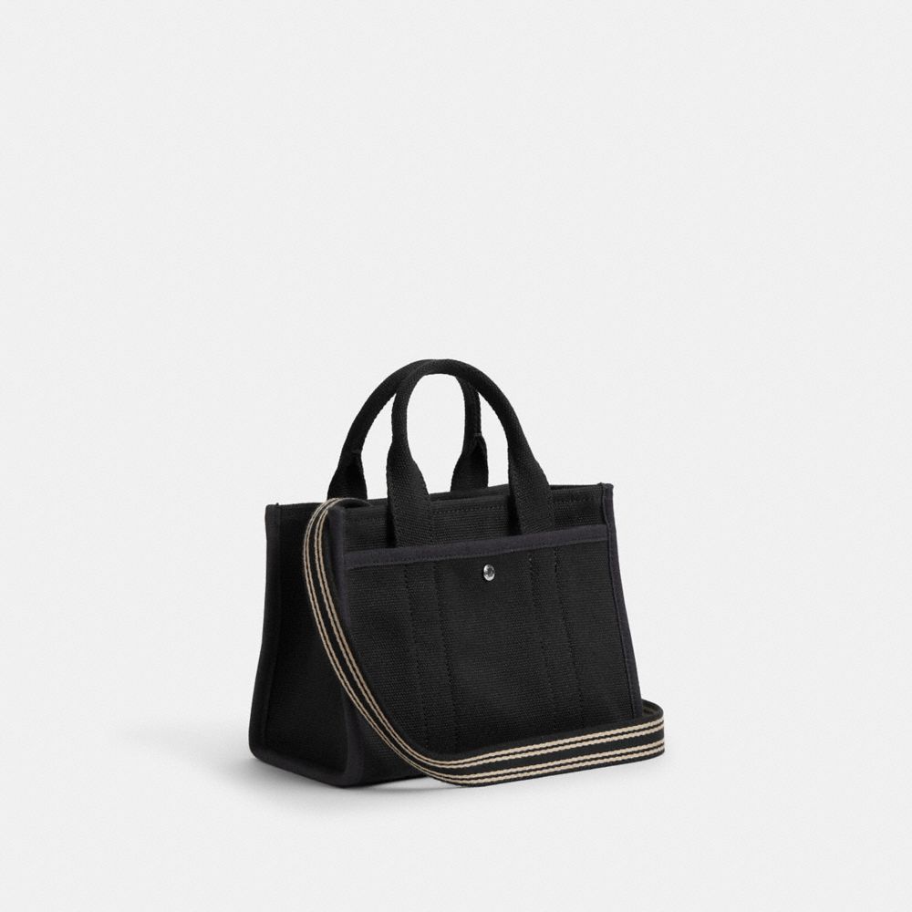 Coach Cargo Tote Bag 20 Silver Black