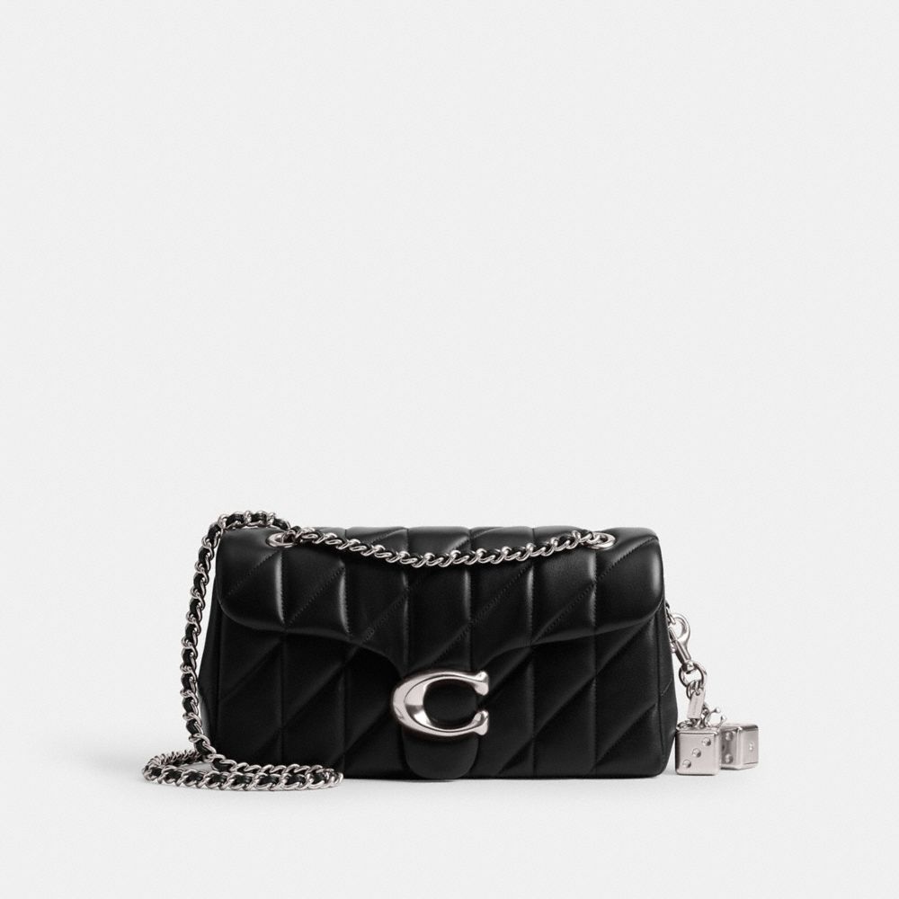 Coach Dice Bag Charm Silver Silver