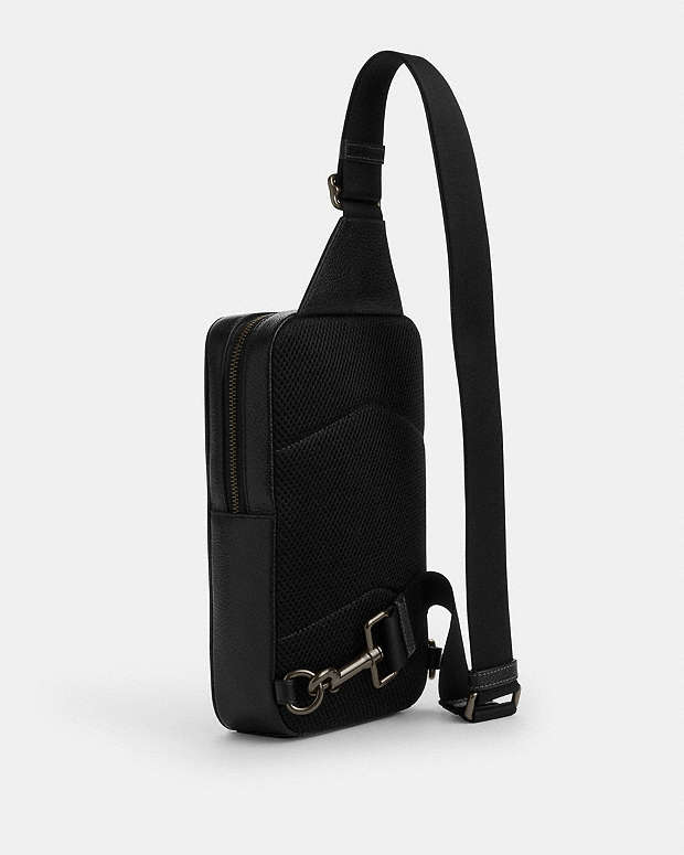 Sullivan Pack In Signature Canvas Signature Canvas-Gunmetal-Charcoal-Black Signature Canvas-Gunmetal-Charcoal-Black