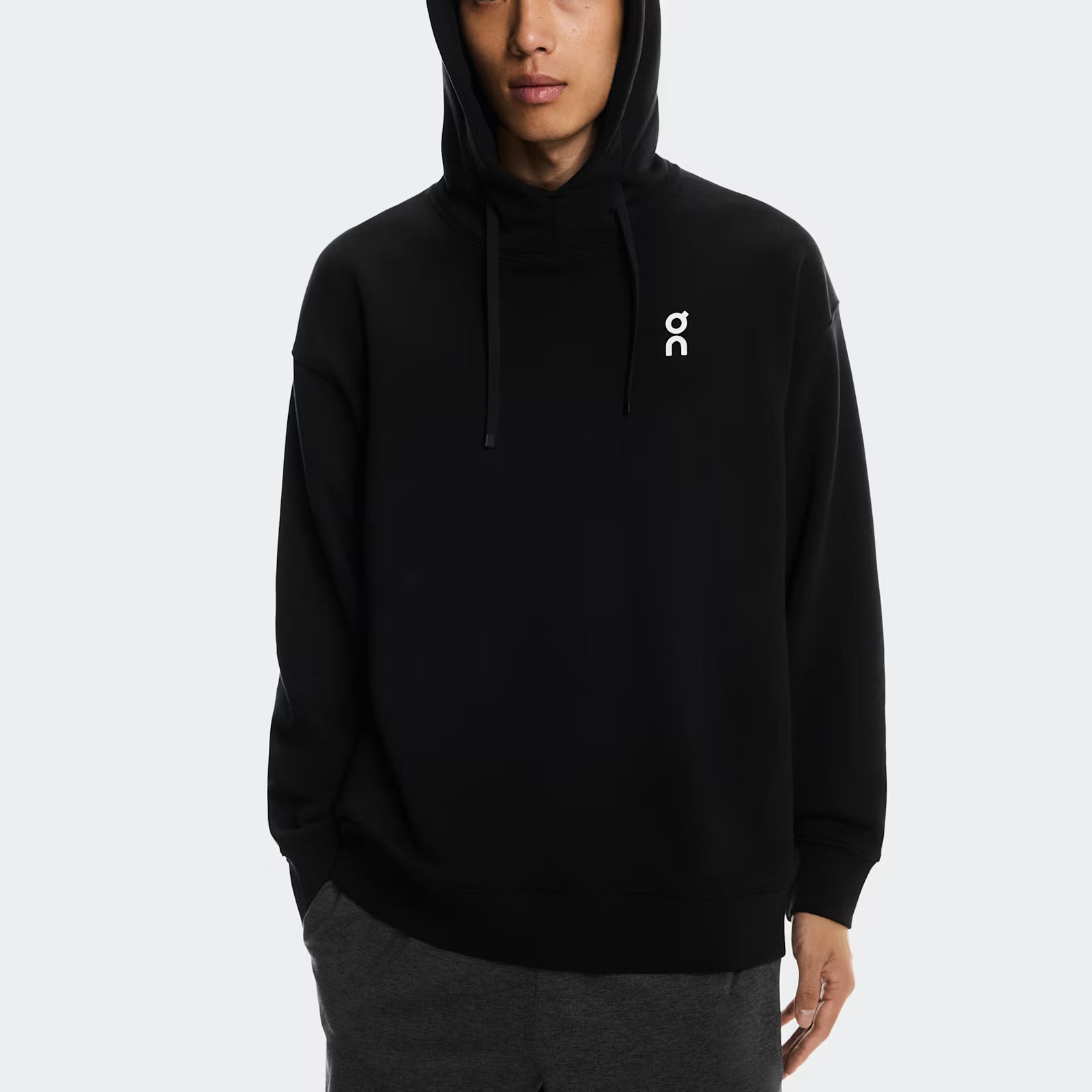 On Club Hoodie Smash Black | Orchid