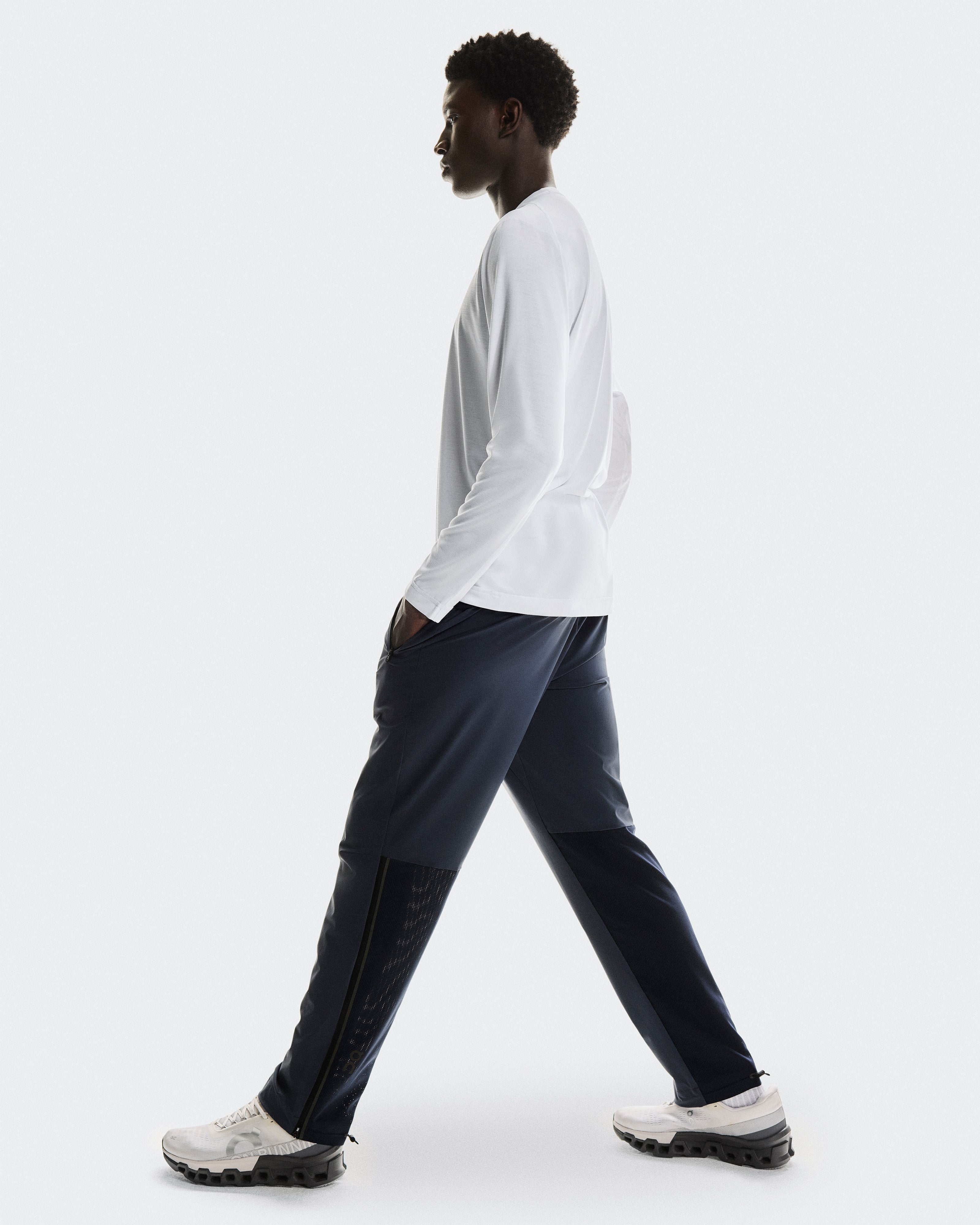 On Track Pants Navy | Navy
