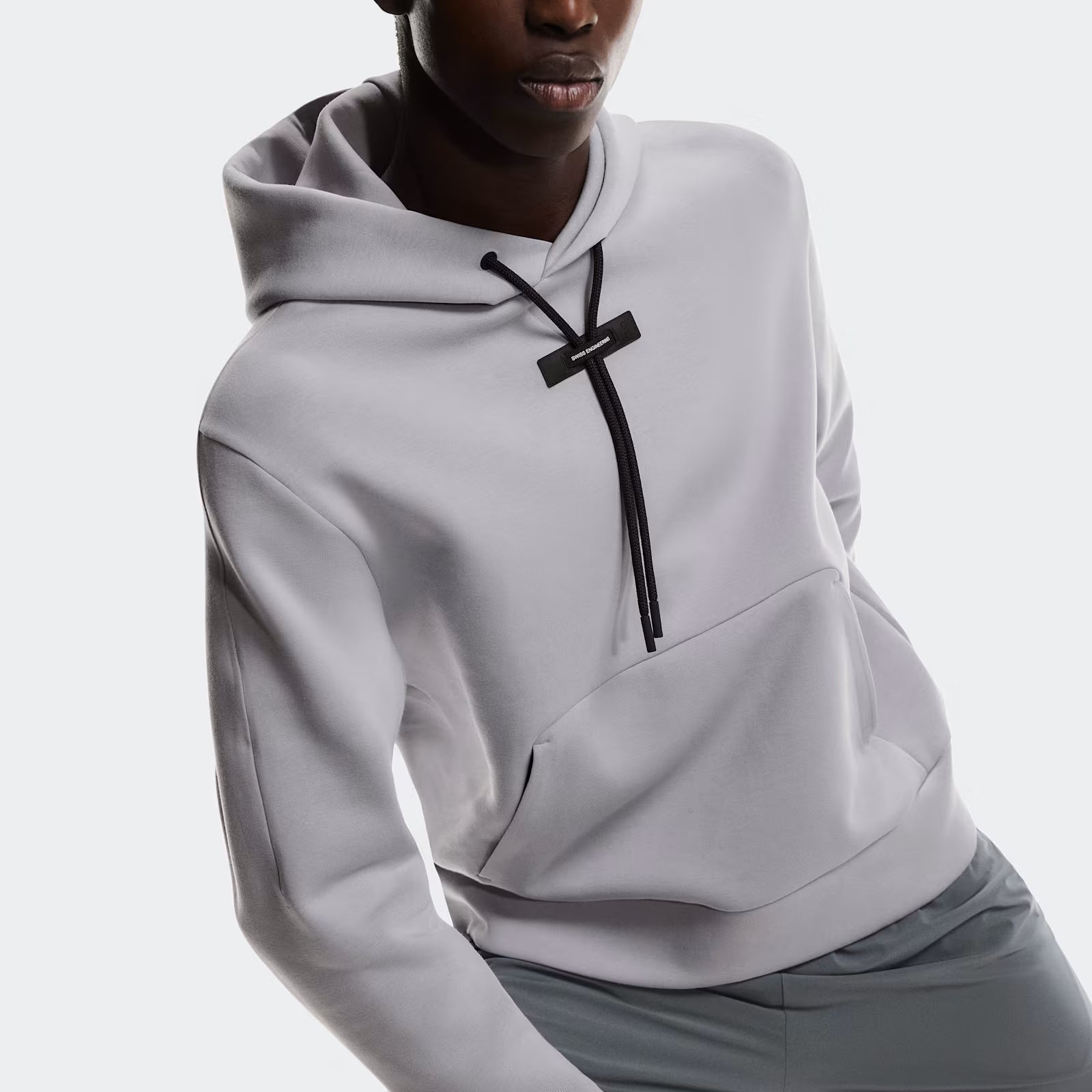 On Focus Tech Hoodie Lilac