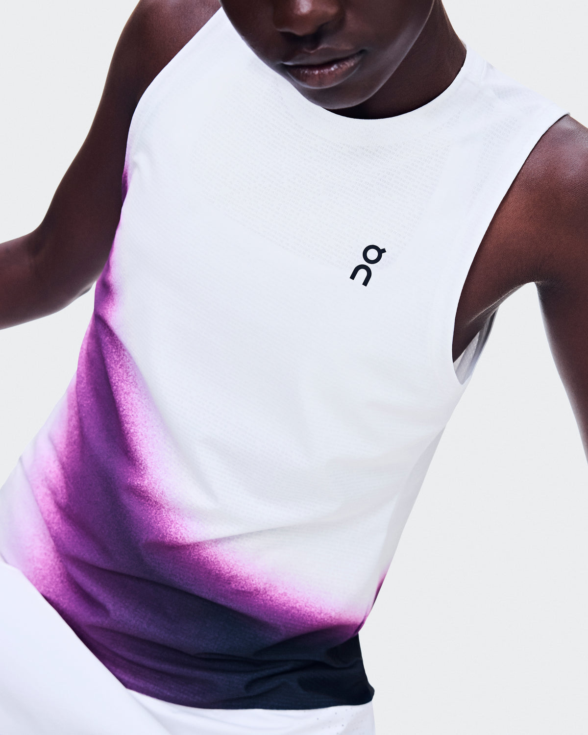 On Court Tank Swing White | Cassis (Women'S)
