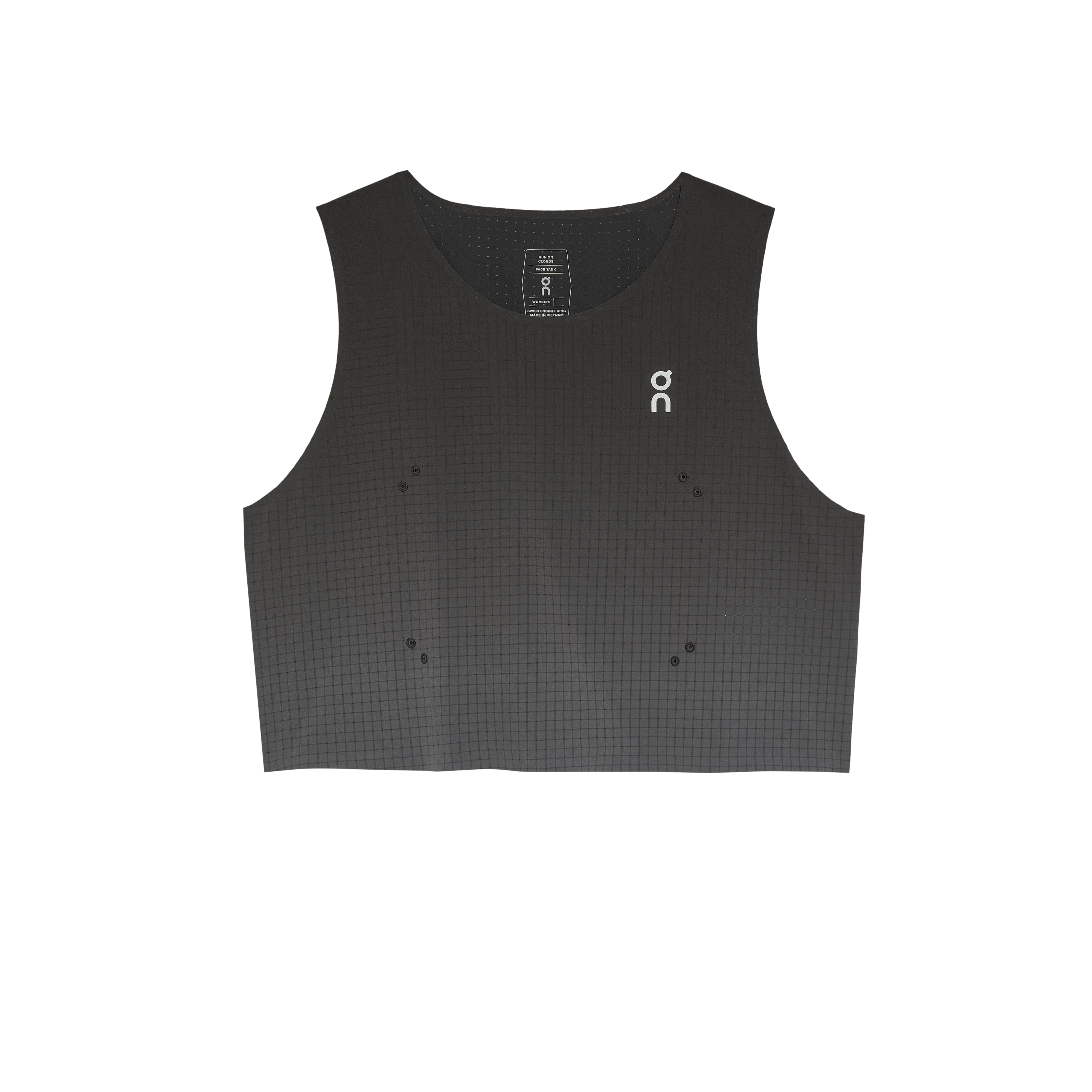 On Pace Tank Black | Iron (Women'S)