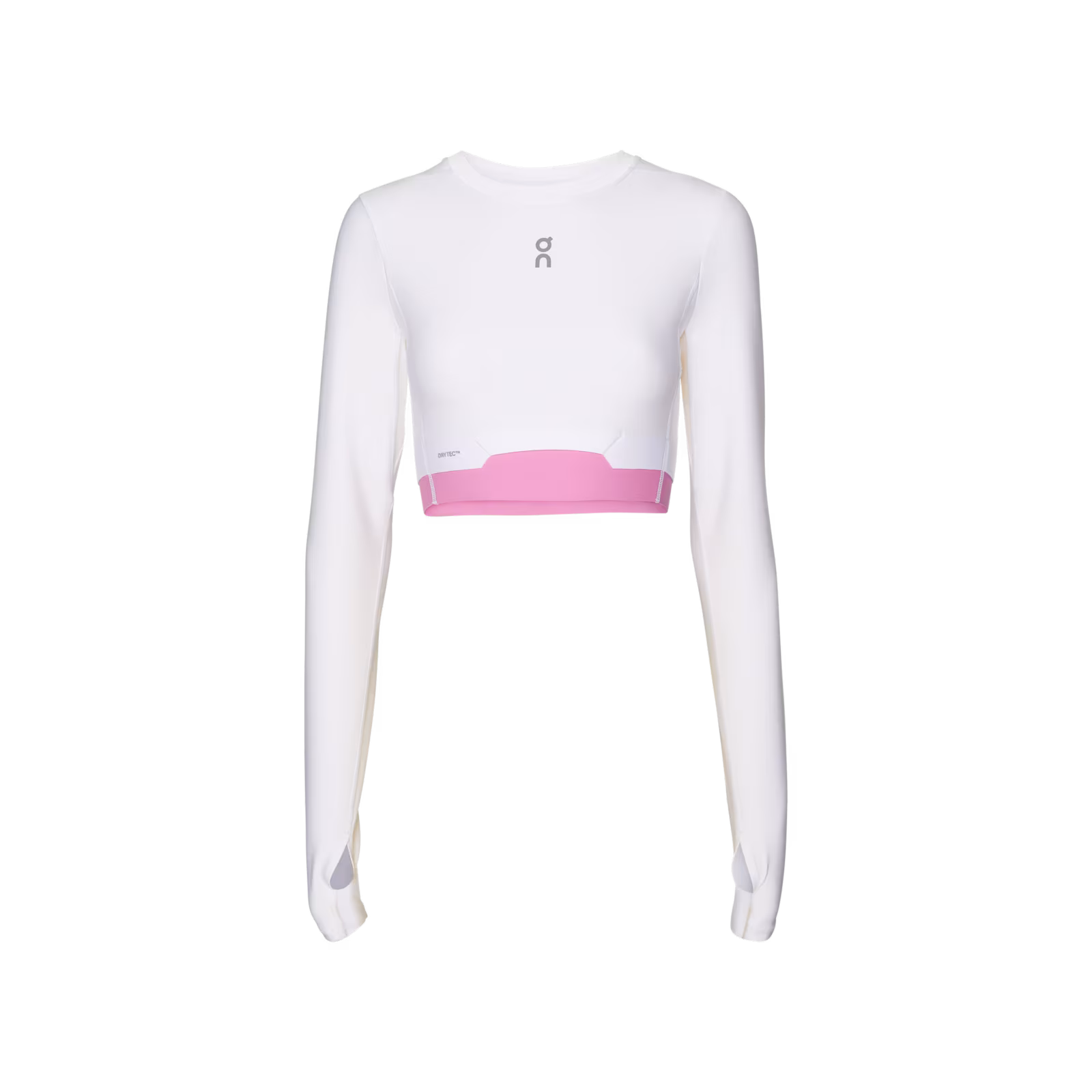 On Train Long Sleeve Crop White (Women'S)