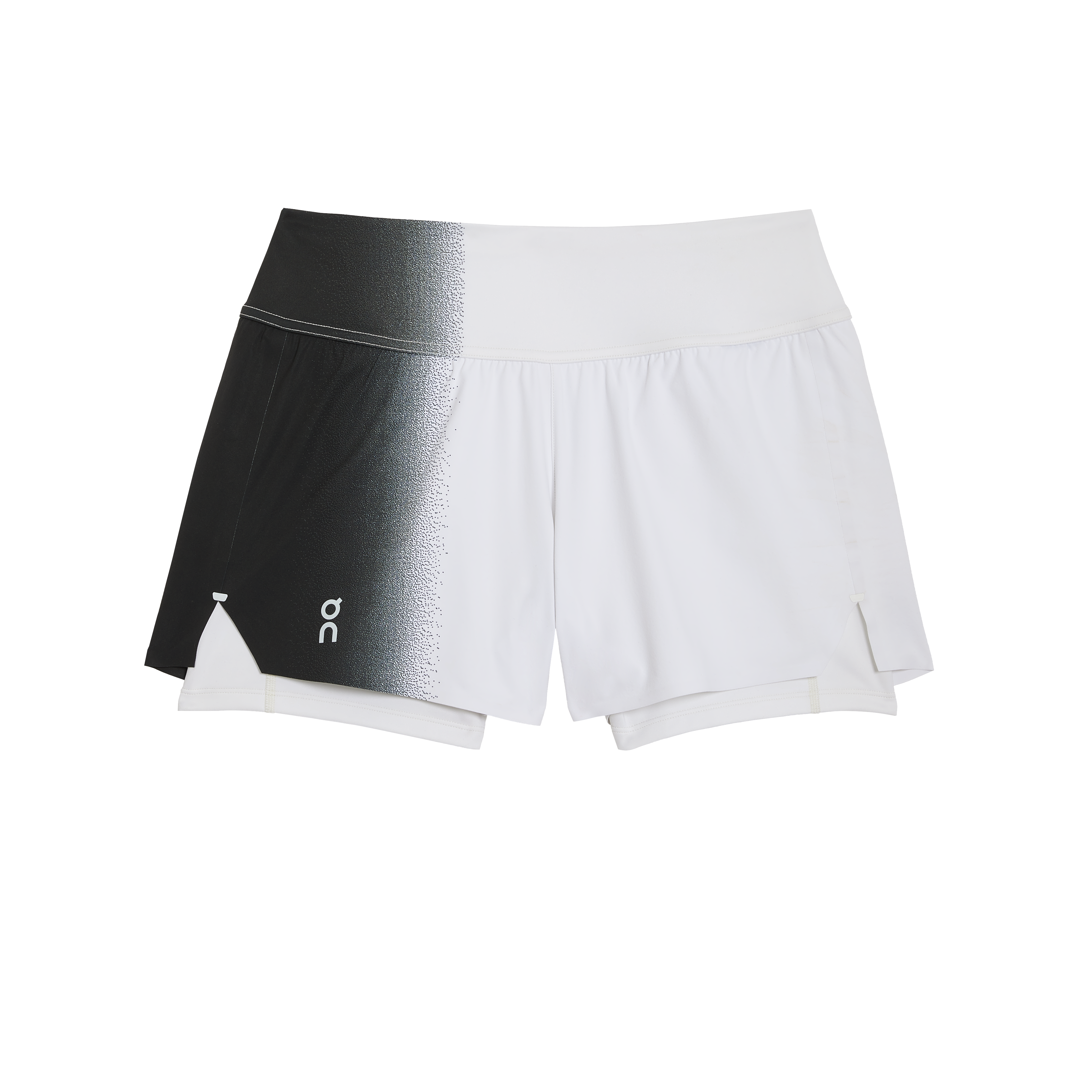 On Court Shorts White | Black (Women'S)