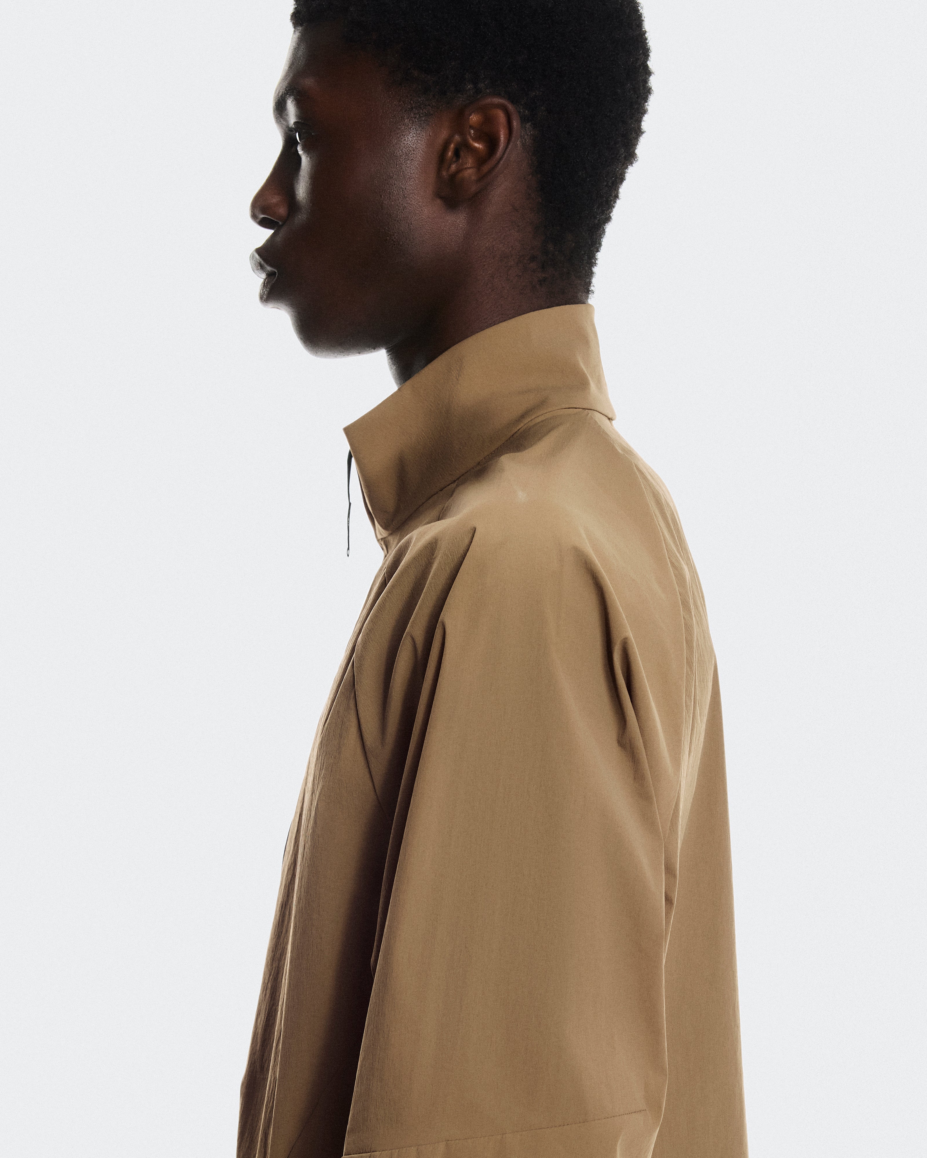 On All-Day 1/2 Zip Jacket Nutmeg