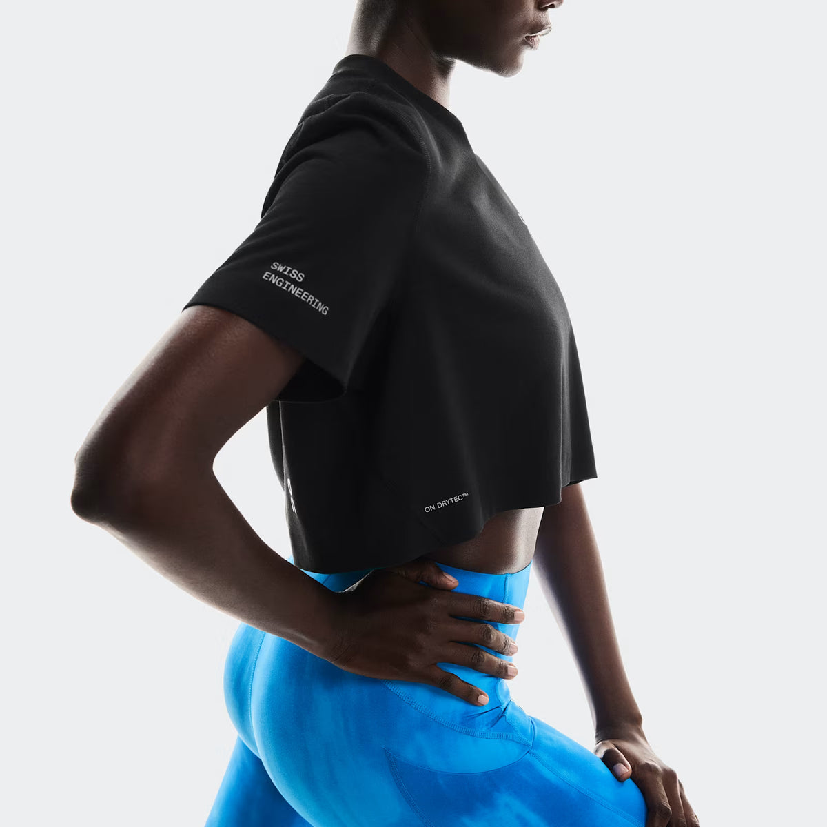 On Train-T Crop Black (Women'S)
