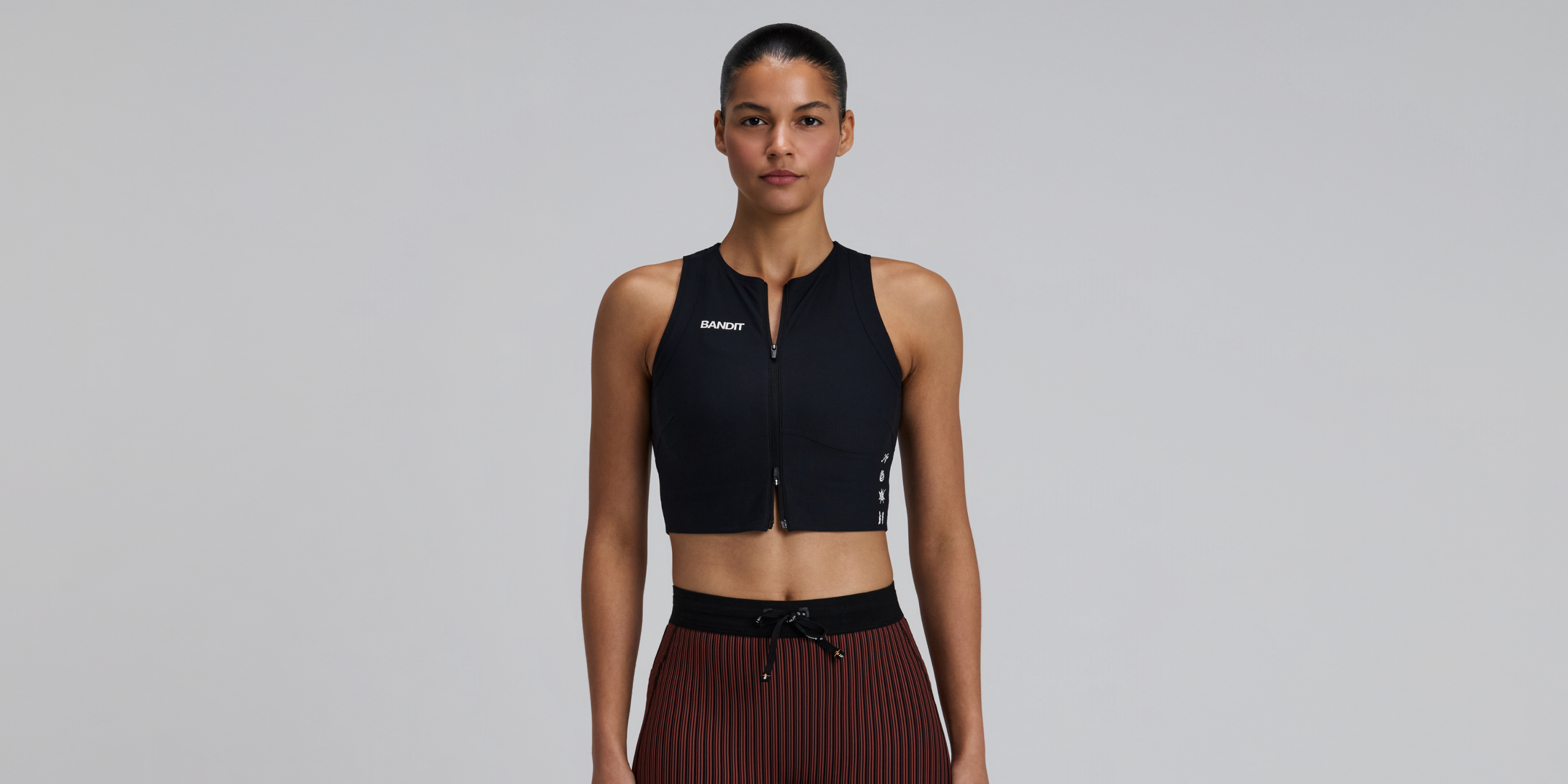Bandit Womens Adapto Distance Race Top Black