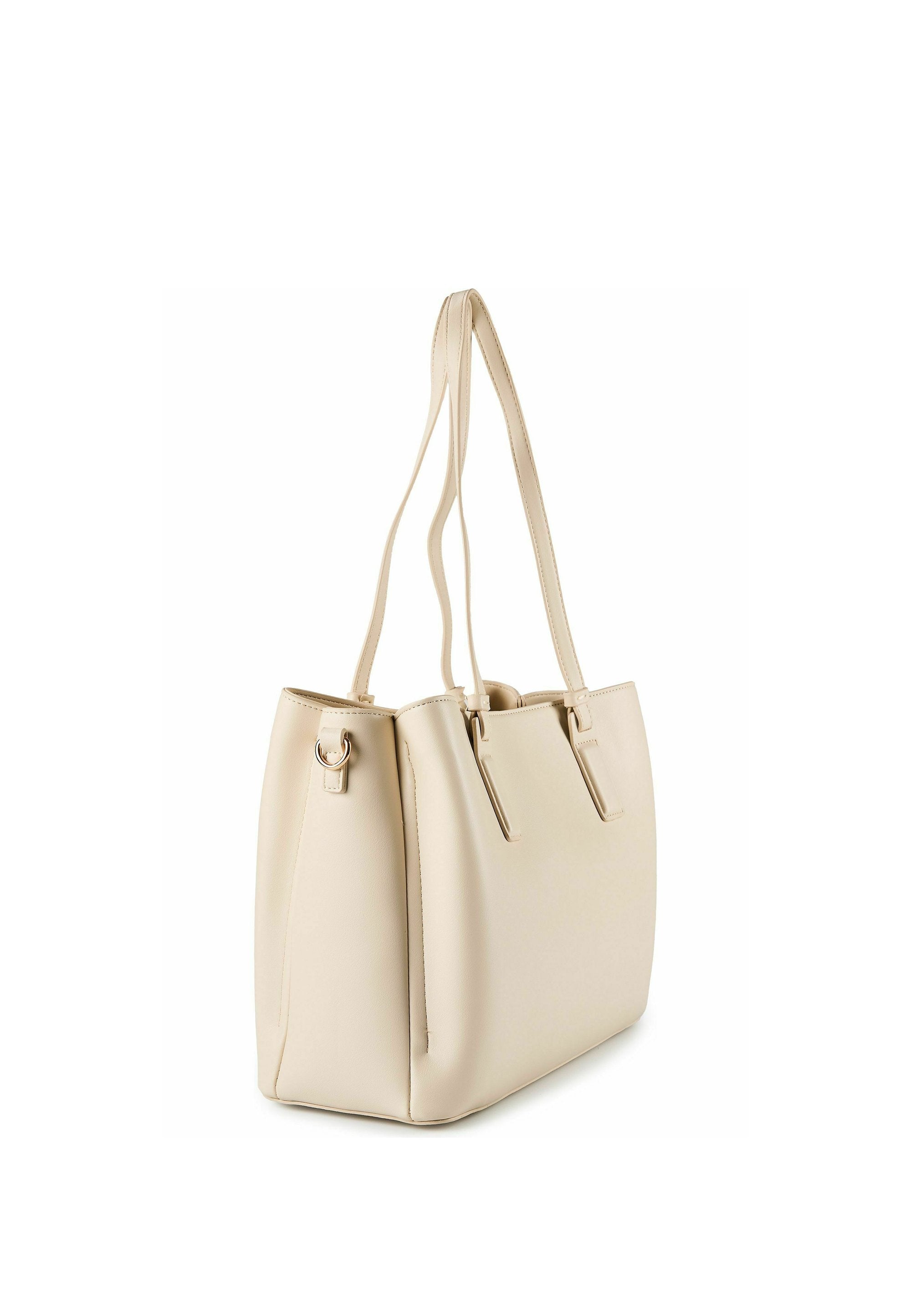 Valentino Clio Re Shopper - Handbag - Ecru
