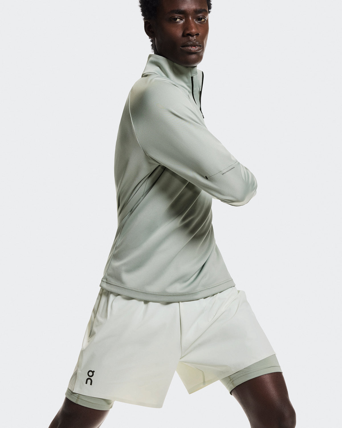 On 5" Performance 2/1 Shorts Iceberg | Tin