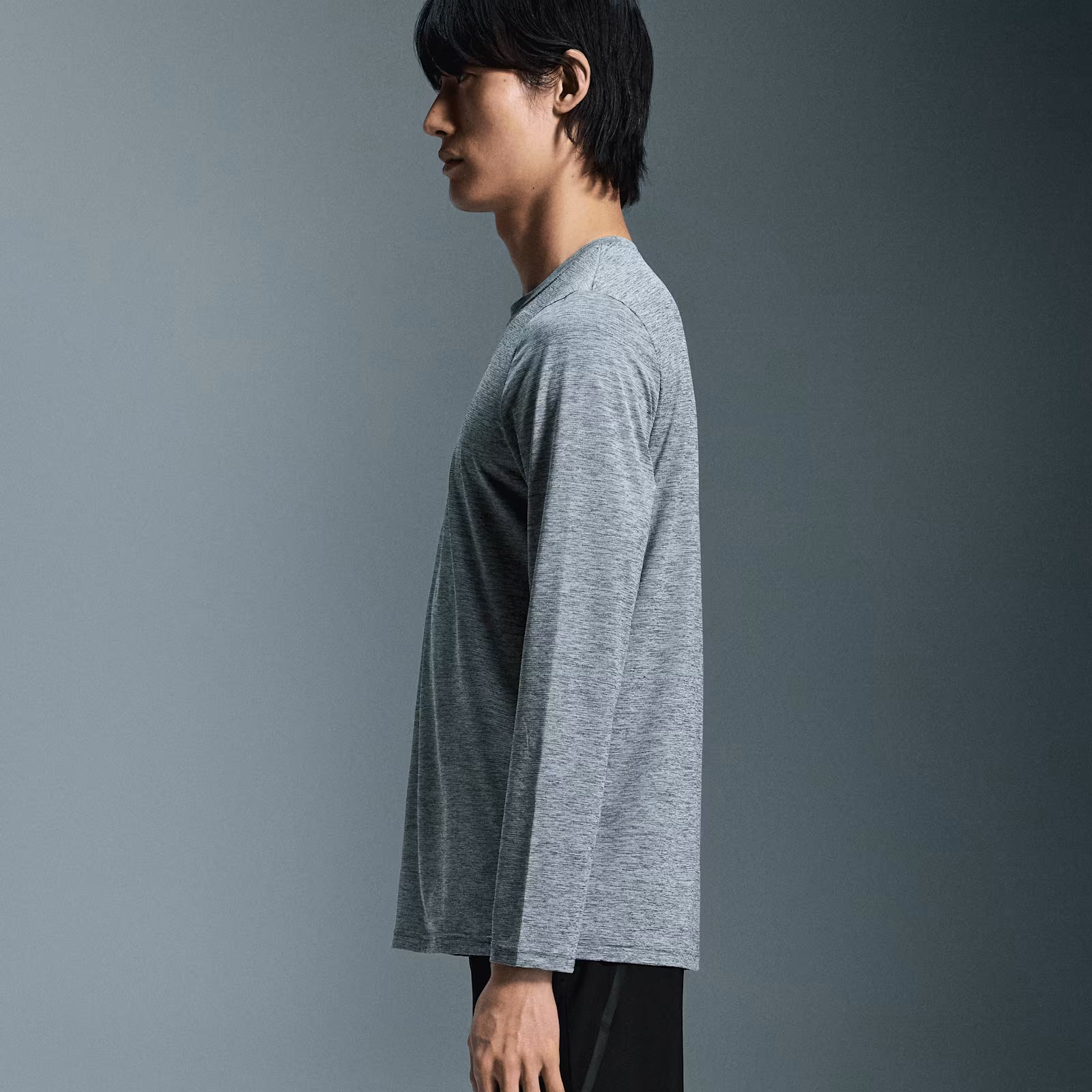 On Core Long-T Heather Gray