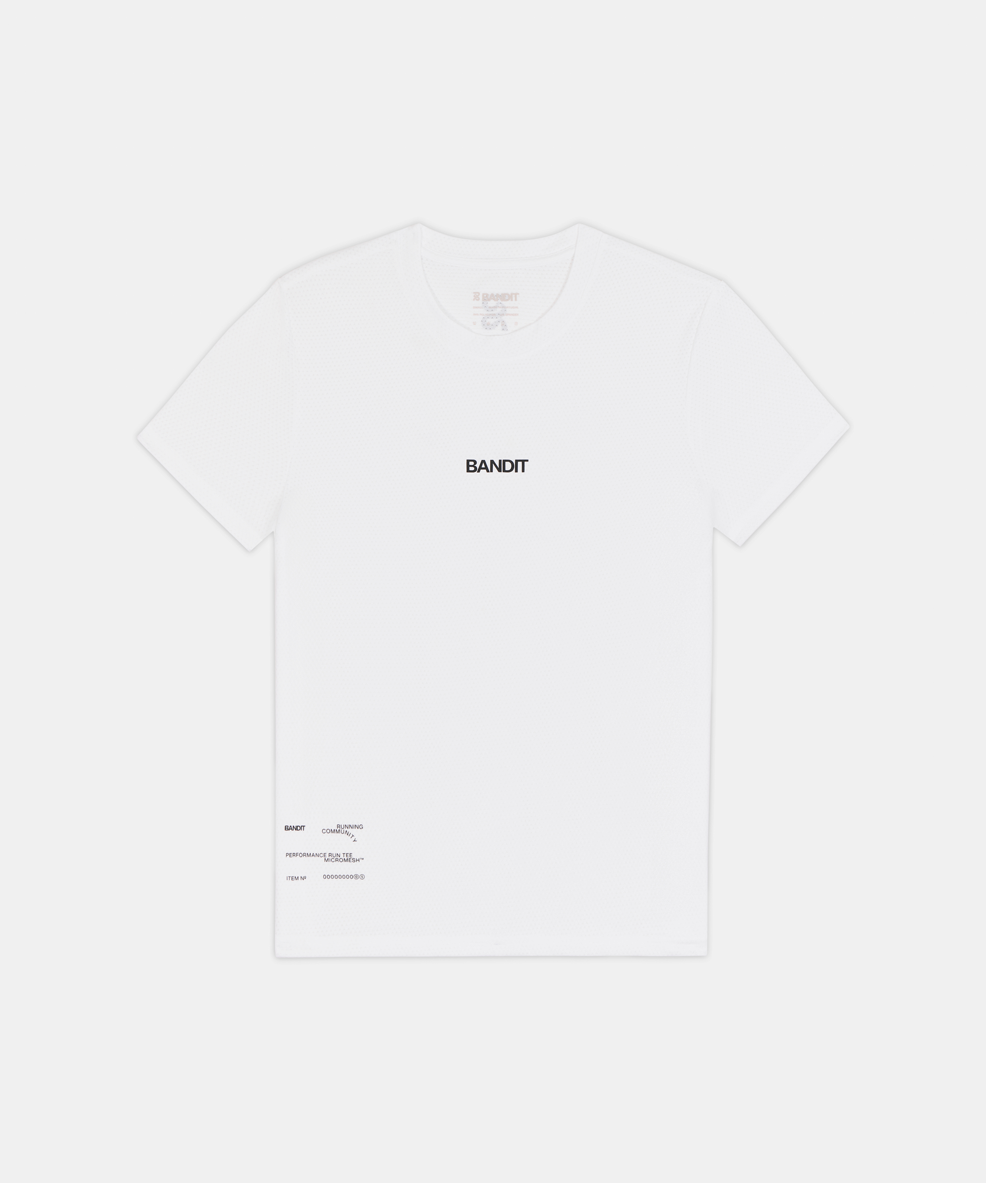 Bandit Womens Micromesh Run Tee White