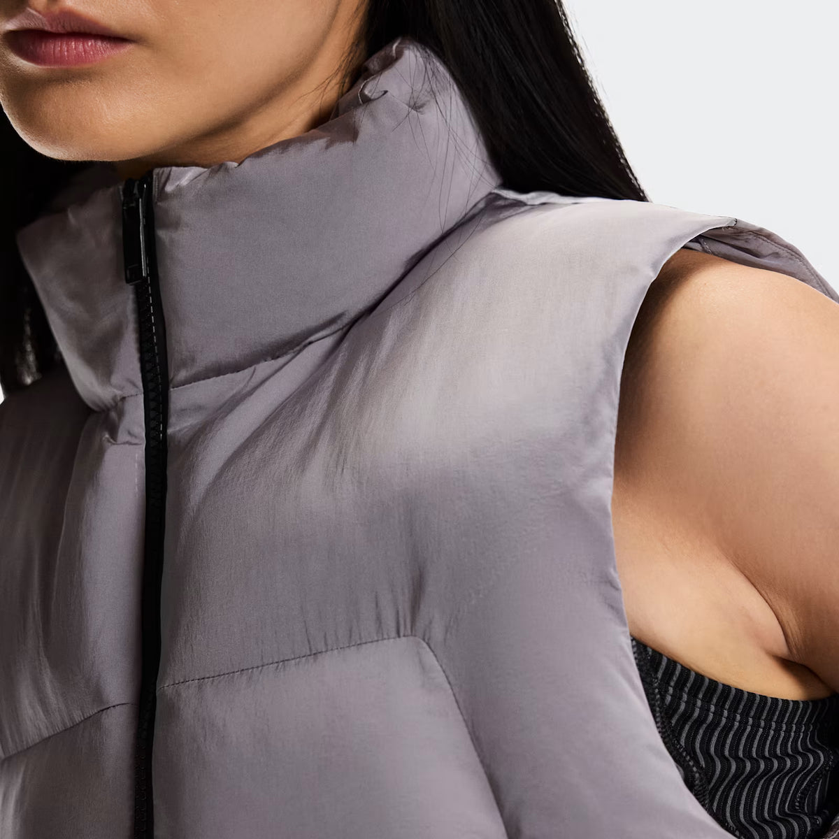 On All-Day Puffer Vest Lilac (Women'S)