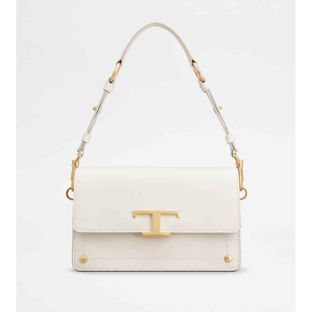 Tods Shoulder Bag Mini White